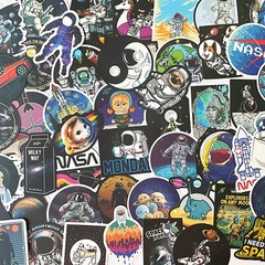50pcs NASA stickers, Astronaut, Space, spaceship, FREE Shipping*
