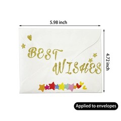 810pcs Glitter Cursive Alphabet Letter and Number Stickers Self Adhesive Scri…