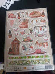 2X EMBOSSING STICKERS FOR SCRAPBOOKING NEW (Z649)