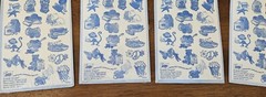 VTG Mello Smellos Stickers Root Beer Float, Tacos, Coffee, Mint Ice Cream. New
