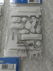 Paper House 3D Stickers, Spain, Brand New, Sealed, 4 Pkgs , 55 Stickers Total