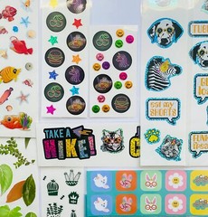 Huge Lot 587 Stickers | Trend Cartoon Kids SANRIO Characters TV movies Novelty