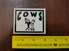COWS Sticker 90s Amrep Heroine Sheiks Skin Graft Amphetamine Reptile