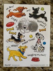 10 Suzy’s Zoo sticker sheets (lot 3)