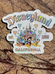 Sticker Pack | Disneyland | Water Resistant | Clear