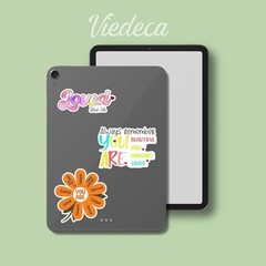 (3Pcs) God Says You are Unique Special Lovely Sticker Inspirational Christian