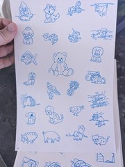 Vintage 80s 90s Color Your Own Stickers Sheets Lot Of 21 Pages Rainbows Bears