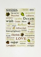 Pixie Press Canvas Emotion Stickers