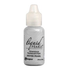 Ranger, Liquid Pearls, Pearlescent Paint, Add Dimension, Silver Pearl, Puffy