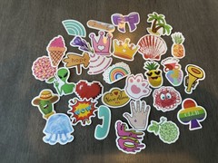 Random Cute Aesthetic Lifestyle Item Stickers – Set Of 30