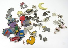 Bulk Lot #46 Scrapbook Embellishment Craft Chipboard Wood Metal Charms 700+ pcs