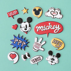 Disney Mickey Mouse Mini Puffy Stickers Papercraft Crafts Scrapbook