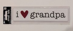 I ❤️ Grandpa Scrapbooking Title Sticker By Me & My Big Ideas Mambi Small Talk