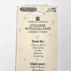 NEW Stickety Doo Da HEARTS American Greetings Stickers 2 Sheets