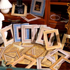 180Pcs Scrapbook Embellishments Window Frame for Scrapbooking Supplies