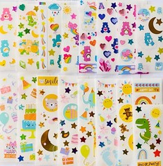 WHOLESALE Sticker Lot Themed Care Bears Princess Baby Kids | 399+ Stickers Kids