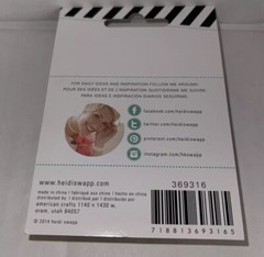 Heidi Swapp Bulldog Clips 1″ 4/Pkg. 4 Different Colors. Fun Design. New In Pack