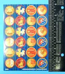The Lion King Disney Sticker Sheet Dark Blue Background