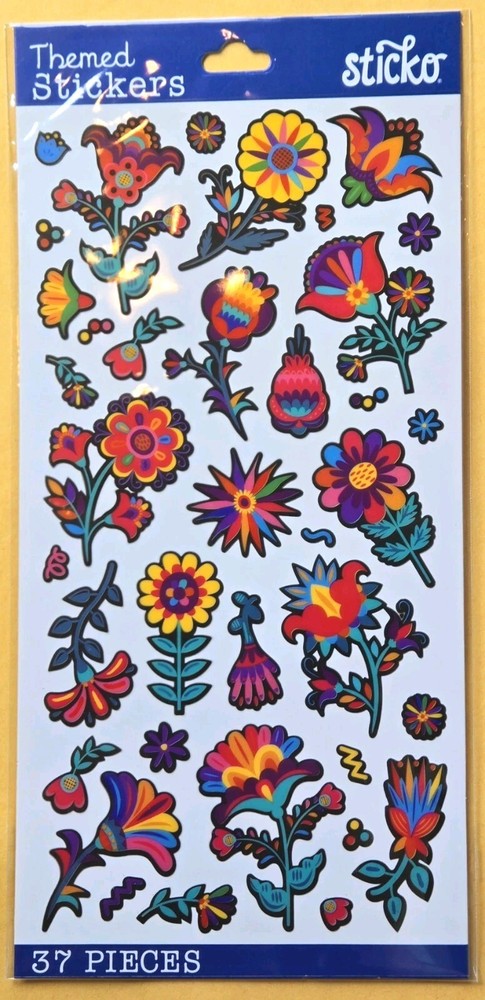 Flowers Sticker Sheet