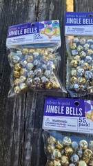 Gold & Silver Jingle Bells Pack Of 3 55 Each = 165 Total Crafting New. 1U