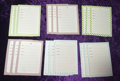 Scrapbooking Paper Lot Tag Pad Junk Journaling Ephemera Invitation Cards