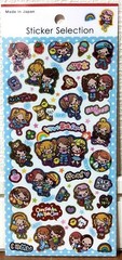 GAIA Happy Pop Girls Sticker Selection Kawaii Heisei Kids Friends MADE IN JAPAN