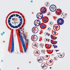 Patriotic 288-Piece Sticker Set for 4th of July – Perfect for Kids’ Crafts