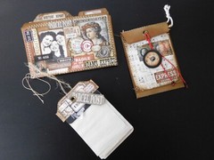 Junk Journal Add On OOAK File Envelope Note Pad Ephemera Tags Choice Of Set