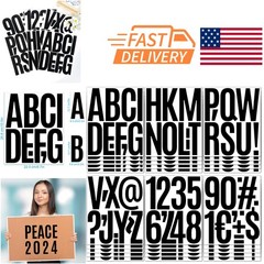 480 Pcs Black Vinyl Stickers Lightweight Self Adhesive for Home and Office Use