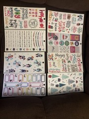 The Happy Planner Stickers Pages Sticker 80 Sheets Pages Multiple Themes Lot #8