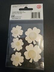 Sandylion Essentials Stickers -5 SHAMROCKS 3×4″