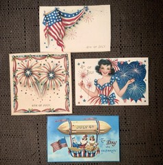 48 Vintage Inspired Holiday Postcards-EPHEMERAJunk Journal Supplies-Scrapbooking
