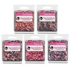 Sprinkletz Valentine’s Bundle Tiny Polymer Clay Pieces for Crafts