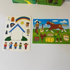 Oriental Trading Camping Beach Unicorn Church & More Sticker Scenes