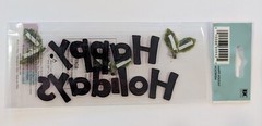 Jolee’s Happy Holidays Christmas Scrapbooking Title Stickers