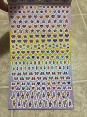 Lisa Frank The 2nd Official Collectors Set! 1885 Stickers Complete New