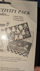 Vintage Sandylion Stickers Sticker Activity Pack Counting And Coloring New READ
