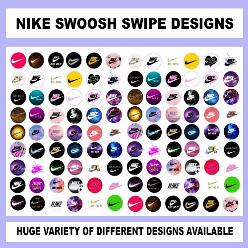 100 Precut FASHION SWOOSH SWIPE BOTTLE CAP CHARM TRAY IMAGES 1 inch DESIGNS