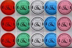 40 CUSTOM Bakery STICKERS 2″ LABELS ROUND Small Business Food SCRATCH RESISTANT