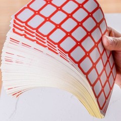 50 Sheets Adhesive Sticker Writeable Sticker Jams Label Sticker Household Labels