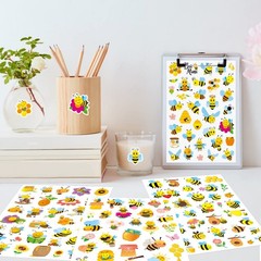 Bumble Bee Stickers Summer Spring Happy Honey Bee Decal Sticker 660 Counts Pa…