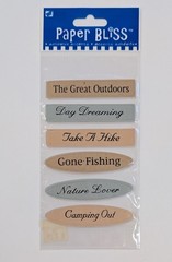 The Great Outdoors Camping Fishing Nature Scrapbooking Stickers By Paper Bliss