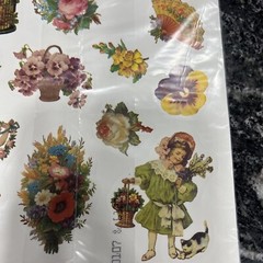 Vintage Stickers, 1980’s Current Inc. Victorian Made In The USA