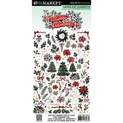 49 & Market Mistletoe & Memories – Laser Cut Foilage, VBM-32680 by Vicki Bouton