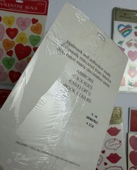 Vintage Hallmark Candy Conversation Hearts Lips Valentines Day Lot – 34 Sheets