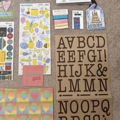 CELEBRATION Themed Embellishments Kit