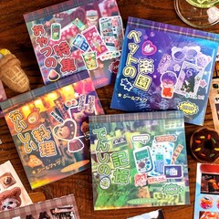 Single Lot of Scrapbook & Journal Ephemera – 22 Packages – Asian Influence