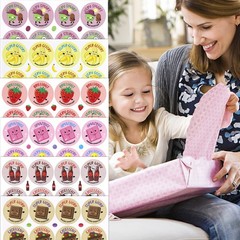 VKPI Scratch and Sniff Stickers – 864 Pieces, 12 Different Scents, Multicolor