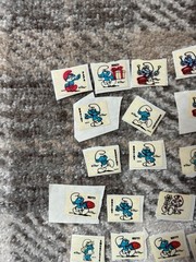 Vintage Rare Smurf Sticker LOT 1980s-1990’s Scrapbook
