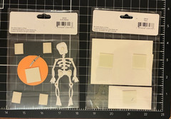JoAnn Craft Essentials Card Embellishments SCARY BONES Halloween or PARIS